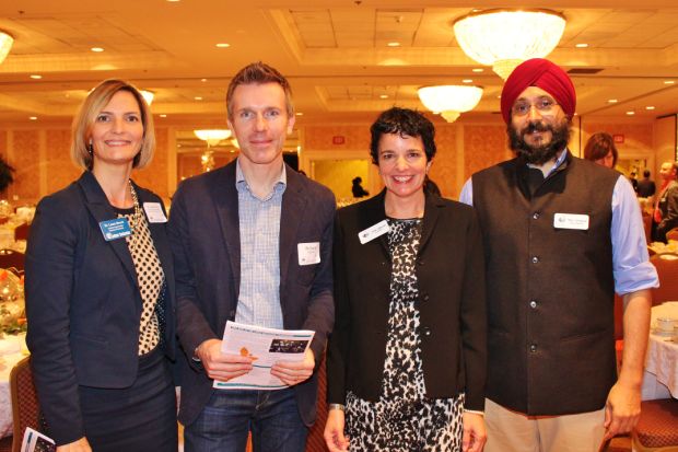 Dr. Laura Brock, Richard and Julie LaBonte, Rajir Chhatwal